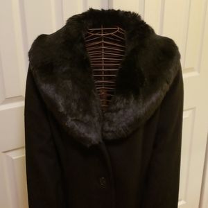 Ralph Lauren Wool Blend Walker Coat